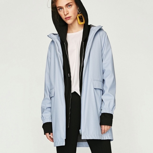 zara raincoats